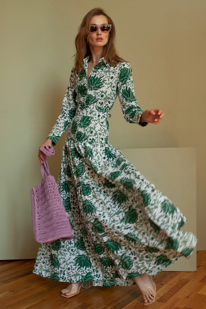 Meredith Floral Dress ABODE HOME Meredith Floral Dress ABODE HOME
