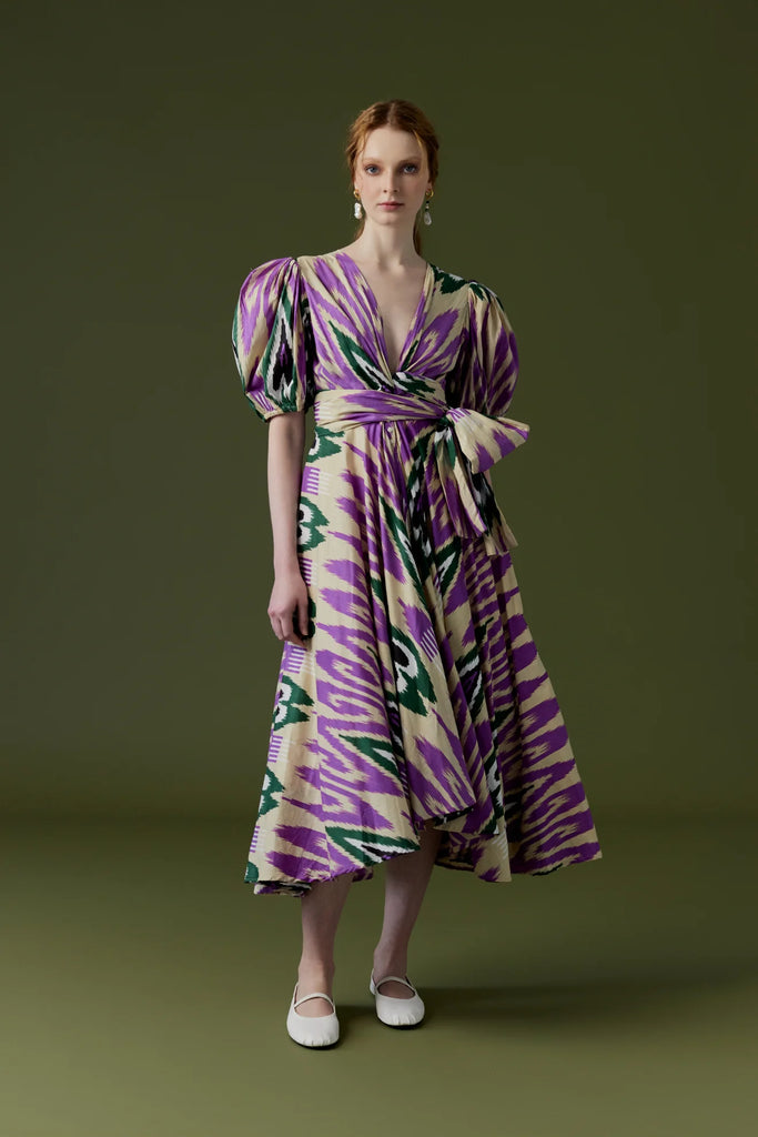 Violet Monica Ikat Dress